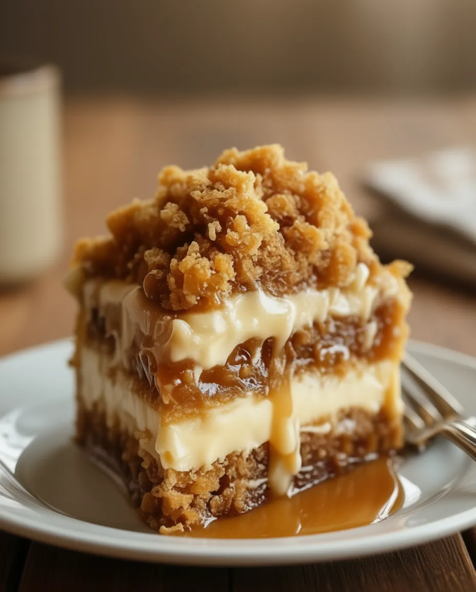 Autumn Pumpkin Spice Crumble Cake