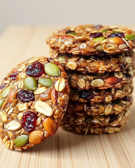 Healthy Nut & Seed Energy Cookies