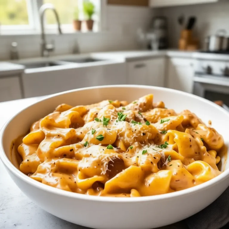 One Pot French Onion Pasta for Warm Evenings