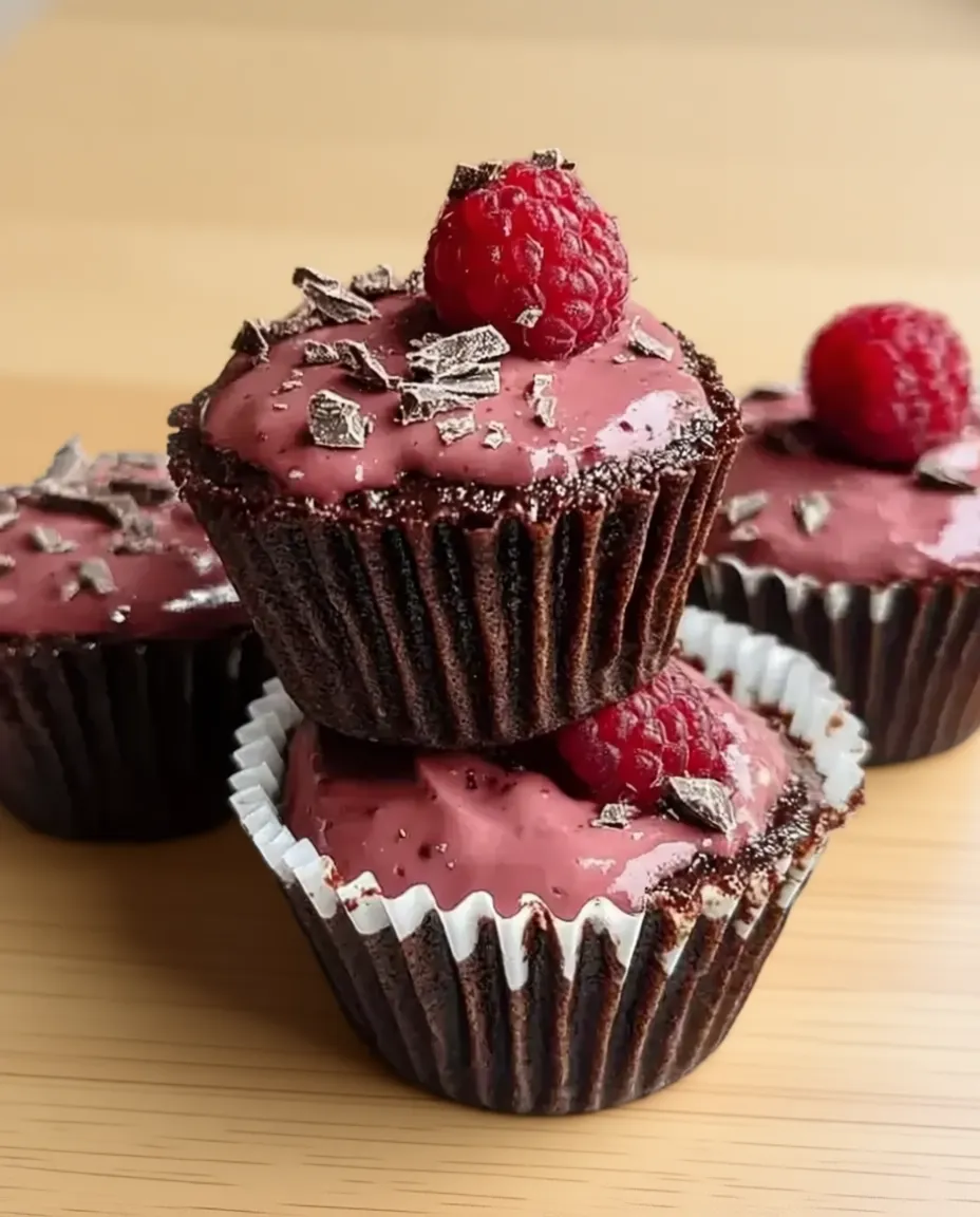 Raspberry Mousse Cups