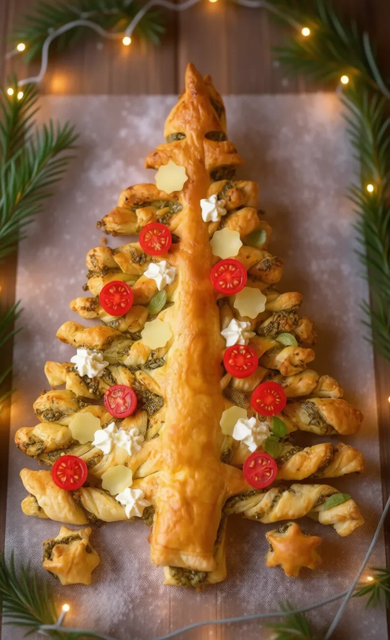 ٍPuff-Pastry Christmas Tree